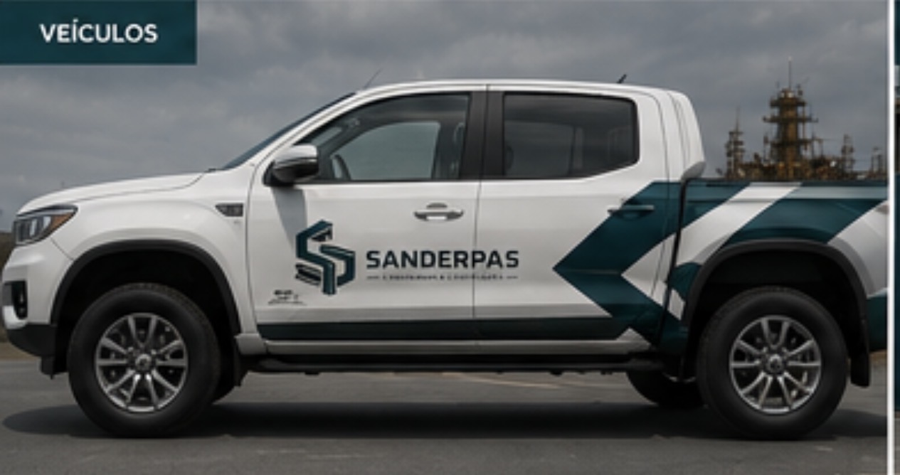 Frota adesivada SanderPas